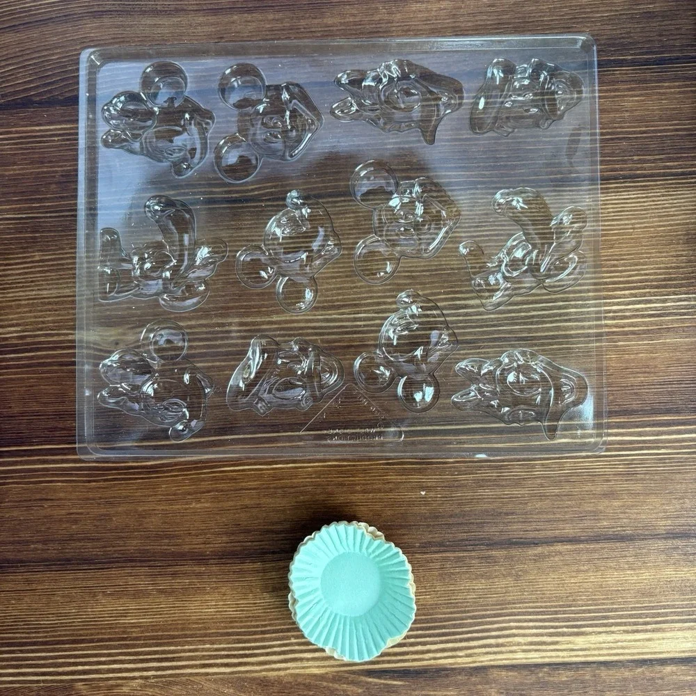 Vintage 1982 Disney Sweet Treats Candy Mold Kit Sun Hill Mickey Donald Complete